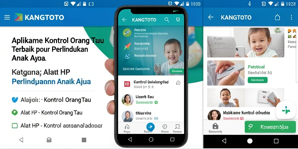 Antarmuka KANGTOTO yang intuitif untuk kontrol orang tua.